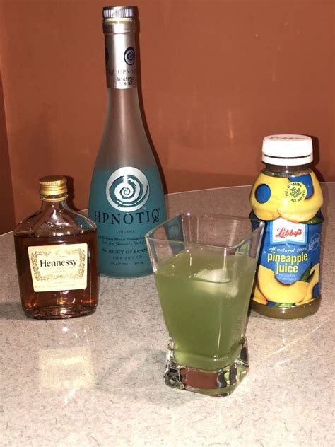 hypnotic hennessy|what to mix with hpnotiq.